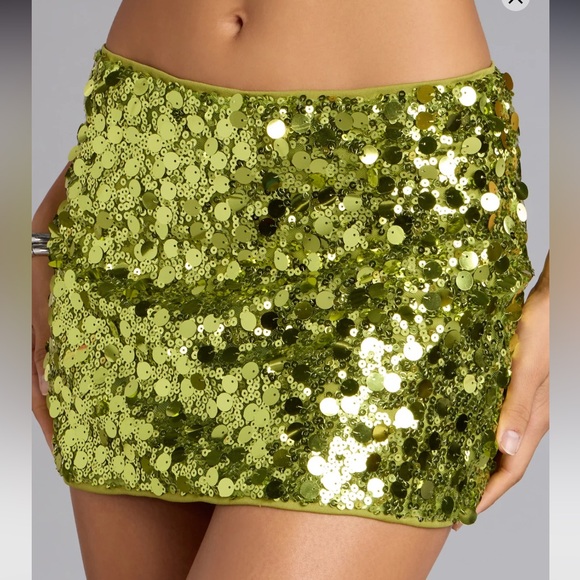 Windsor Dresses & Skirts - NWT Hit The Dance Floor Sequin Mini Skirt Size Medium